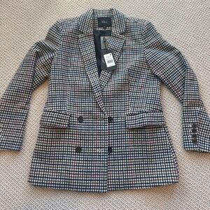 Rails Jac Checkered Blazer S, NWT